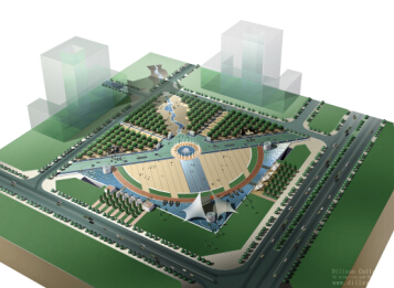 深圳大工業區市民廣場設計方案文本