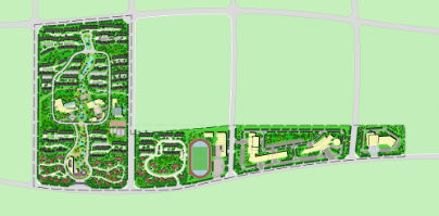 山東海陽核電專家村規劃設計(清華大學建筑設計研究院0609)1.07G